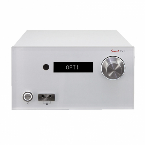 Advance Acoustic Smart PX1 stereofrsteg i kompakt format, vit i gruppen Frstrkare / Stereofrstrkare hos Ljudfokus.se (320SMARTPX1W)