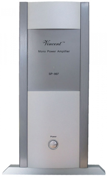 Vincent SP-997 monoblock, titan/silver i gruppen Frstrkare / Stereofrstrkare hos Ljudfokus.se (320SP997S)