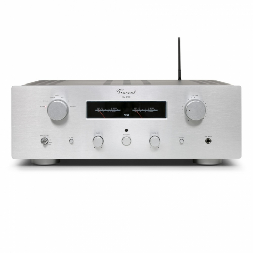 Vincent SV-228 rrbestyckad stereofrstrkare med DAC & Bluetooth, silver i gruppen Frstrkare / Stereofrstrkare hos Ljudfokus.se (320SV228S)