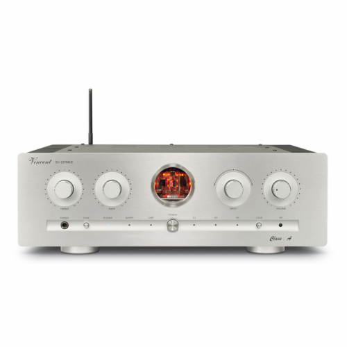 Vincent SV-237MKII rrbestyckad stereofrstrkare med DAC & Bluetooth, silver i gruppen Frstrkare / Stereofrstrkare hos Ljudfokus.se (320SV237MKIIS)