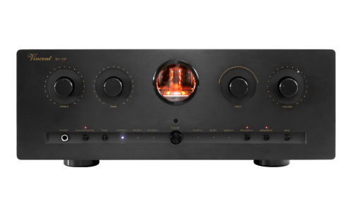 Vincent SV-737 rrbestyckad stereofrstrkare med DAC, svart i gruppen Frstrkare / Stereofrstrkare hos Ljudfokus.se (320SV737B)