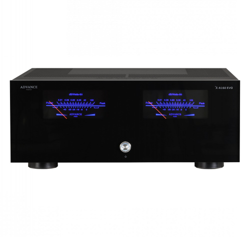 Advance Acoustic X-A160 EVO, stereoslutsteg med XLR & VU-mtare i gruppen Frstrkare / Stereofrstrkare hos Ljudfokus.se (320XA160EVO)