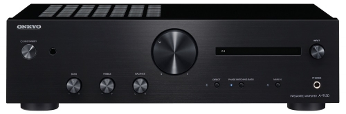Onkyo A-9130 stereofrstrkare med DAC, svart i gruppen Frstrkare / Stereofrstrkare hos Ljudfokus.se (350A9130B)