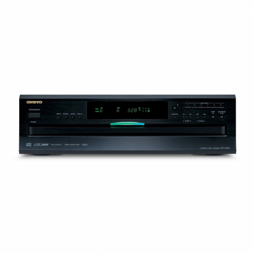 Onkyo DX-C390 CD-växlare, svart i gruppen Mediaspelare / CD-spelare hos Ljudfokus.se (350DXC390B)