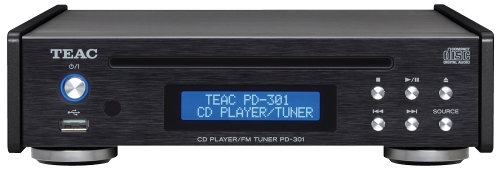 Teac PD-301DAB-X CD-spelare/radiodel, svart i gruppen Mediaspelare / CD-spelare hos Ljudfokus.se (350PD301DABB)
