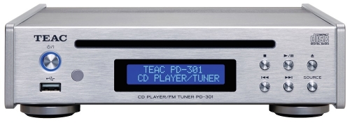 Teac PD-301DAB-X CD-spelare/radiodel, silver i gruppen Mediaspelare / CD-spelare hos Ljudfokus.se (350PD301DABS)