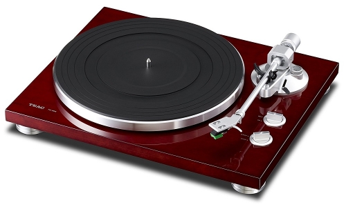 Teac TN-300 skivspelare med frmonterad AT95-pickup, krsbr i gruppen Vinyl / Vinylspelare hos Ljudfokus.se (350TN300C)