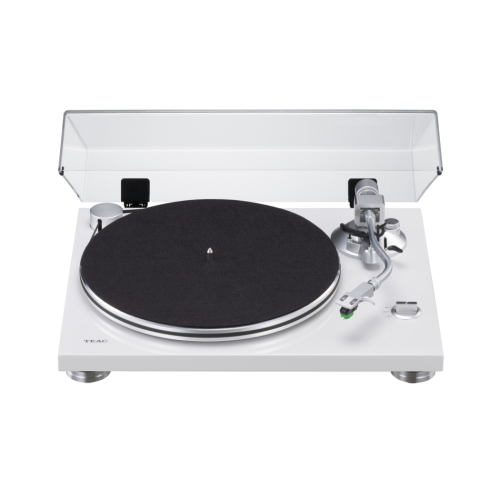 Teac TN-3B vinylspelare med RIAA & USB digitalisering, vit i gruppen Vinyl / Vinylspelare hos Ljudfokus.se (350TN3BW)