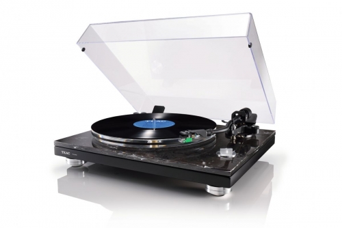 Teac TN-570 skivspelare med RIAA-steg & optisk ut i gruppen Vinyl / Vinylspelare hos Ljudfokus.se (350TN570B)