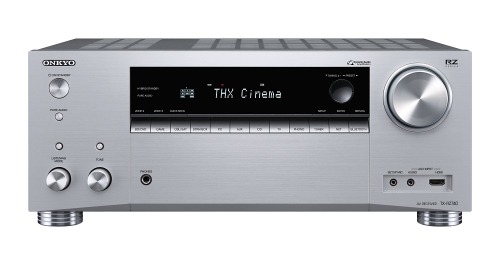 Onkyo TX-RZ740 hembiofrstrkare, silver i gruppen Frstrkare / Hemmabiofrstrkare hos Ljudfokus.se (350TXRZ740S)