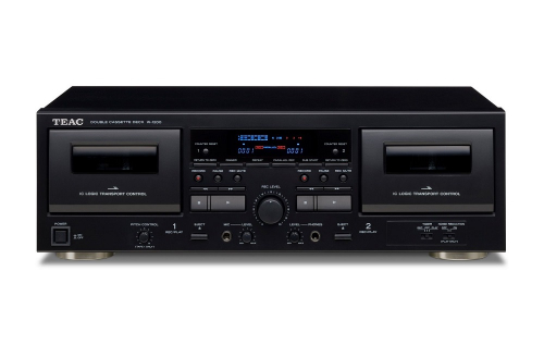 Teac W-1200 dubbel-kassettdck med digitalisering i gruppen Mediaspelare / Bluray-spelare & Mediaspelare hos Ljudfokus.se (350W1200)