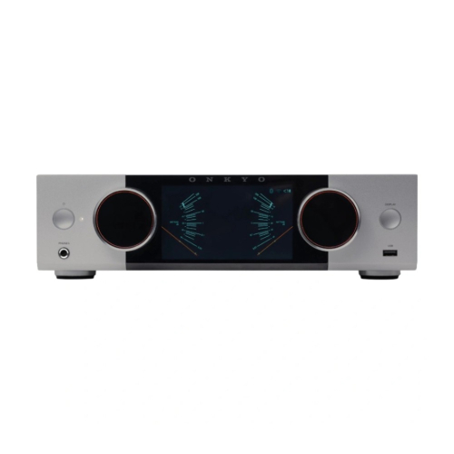 Onkyo Muse Y-50 streamingförstärkare med HDMI & Phono, silver i gruppen Multiroom / Streamingförstärkare hos Ljudfokus (350Y50S)
