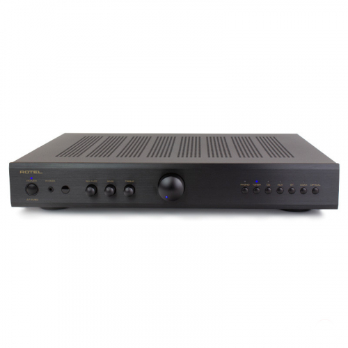 Rotel A11 MKII stereofrstrkare med DAC, RIAA-steg & Bluetooth, svart i gruppen Frstrkare / Stereofrstrkare hos Ljudfokus.se (352A11MKIIB)