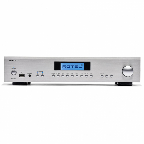 Rotel A12 MKII stereofrstrkare med DAC, RIAA-steg & Roon Ready, silver i gruppen Frstrkare / Stereofrstrkare hos Ljudfokus.se (352A12MKIIS)