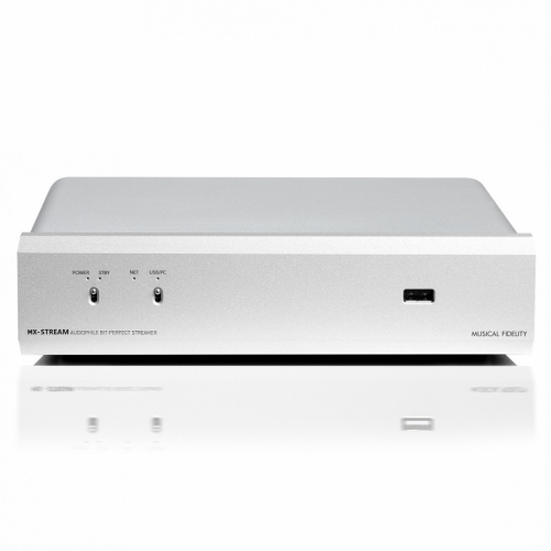 Musical Fidelity MX-Stream, ntverkstransport med Roon silver i gruppen Multiroom / Ntverksstreamer hos Ljudfokus.se (400MXSTREAMS)