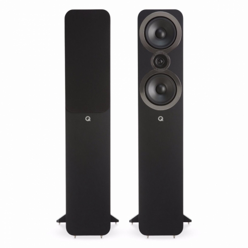 Q Acoustics 3050i golvhgtalare, svart par i gruppen Hgtalare / Golvhgtalare hos Ljudfokus.se (400QA3556)