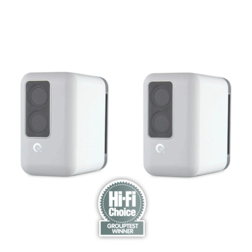 Q Acoustics QActive 200 aktiva stereohögtalare, mattvitt par i gruppen Högtalare / Aktiva stereohögtalare hos Ljudfokus (400QA8208)