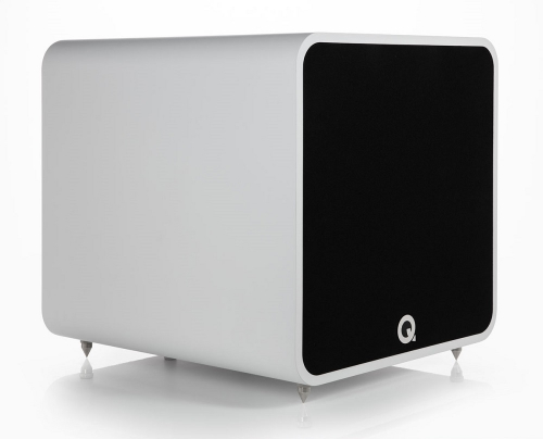 Q Acoustics QB12 aktiv subwoofer, mattvit i gruppen Hgtalare / Subwoofers hos Ljudfokus.se (400QA8702)