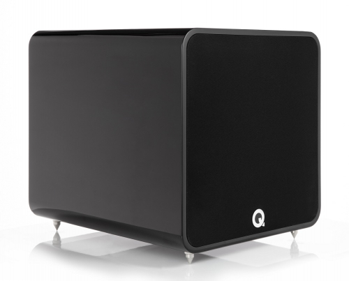 Q Acoustics QB12 aktiv subwoofer, pianosvart i gruppen Hgtalare / Subwoofers hos Ljudfokus.se (400QA8706)