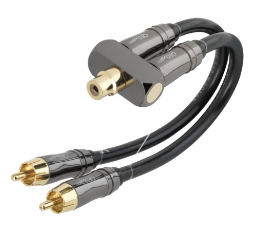 Qed Performance Y-Adaptor, subwoofer y-kabel hona->tv hanar i gruppen Kablar / Subwooferkablar hos Ljudfokus.se (400QE6304)