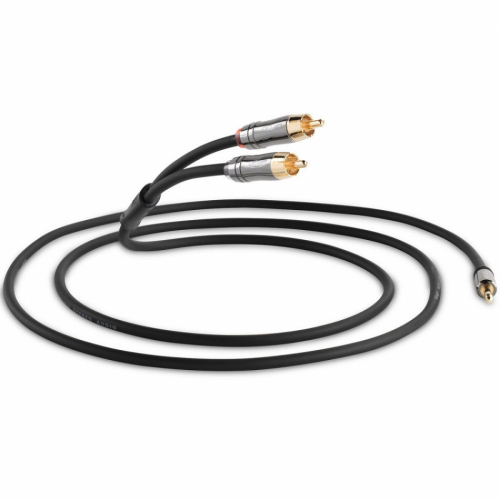 QED Performance J2J Graphite 3.5mm-2RCA ljudkabel i gruppen Kablar / Analoga ljudkablar hos Ljudfokus.se (400QE6500VAR)