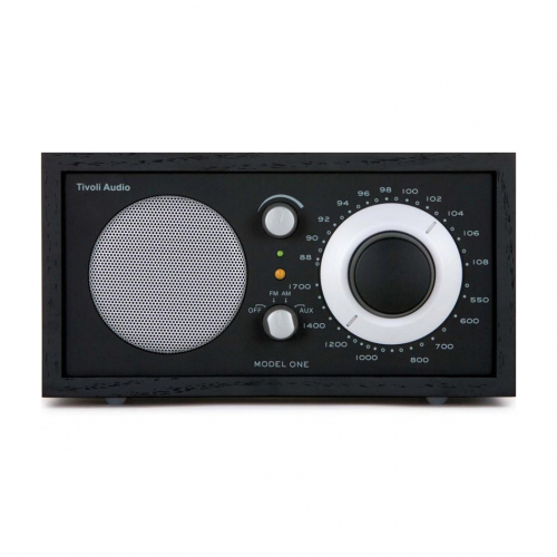 Tivoli Audio Model One, FM-bordsradio svart/svart i gruppen Mediaspelare / Radio - Tuner hos Ljudfokus.se (404TAM1BBS)