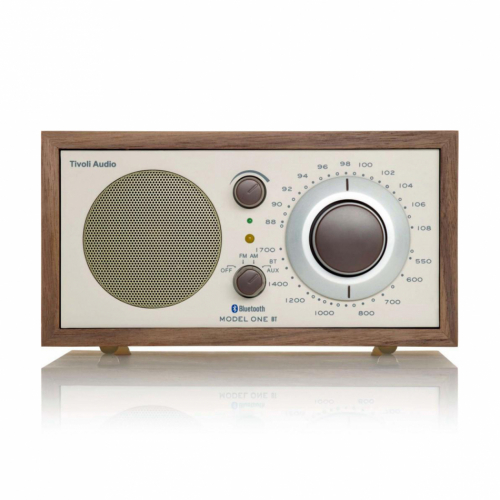 Tivoli Audio Model One BT, bordsradio med Bluetooth valnt/beige i gruppen Hgtalare / Bluetooth hgtalare hos Ljudfokus.se (404TAM1BTWA)
