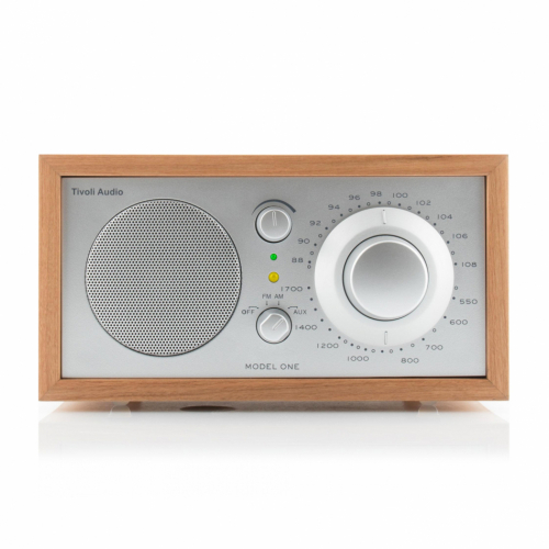 Tivoli Audio Model One, FM-radio körsbär/silver i gruppen Mediaspelare / Radio hos Ljudfokus.se (404TAM1SLC)
