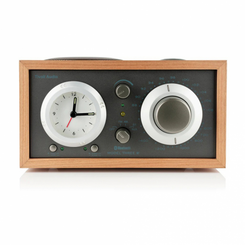 Tivoli Audio Model Three BT USB, bordsradio med Bluetooth krsbr/taupe i gruppen Mediaspelare / Radio hos Ljudfokus.se (404TAM3USBTTPE)