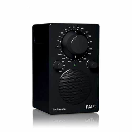 Tivoli Audio PAL BT gen 2, vattentlig FM-radio med Bluetooth, svart i gruppen Mediaspelare / Radio hos Ljudfokus.se (404TAPALBTG2B)