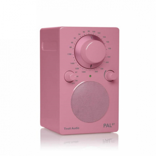 Tivoli Audio PAL BT gen 2, vattentlig FM-radio med Bluetooth, rosa i gruppen Hgtalare / Bluetooth hgtalare hos Ljudfokus.se (404TAPALBTG2P)