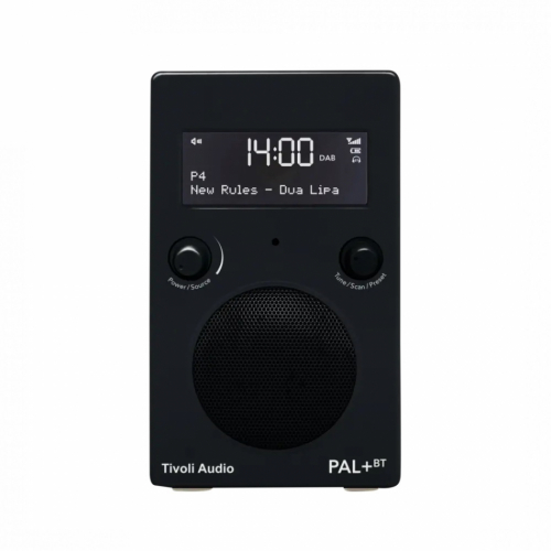 Tivoli Audio PAL+ BT gen 2, vattentlig DAB/FM-radio med Bluetooth, svart i gruppen Hgtalare / Bluetooth hgtalare hos Ljudfokus.se (404TAPPBTG2B)