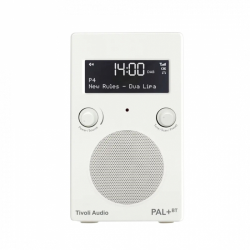 Tivoli Audio PAL+ BT gen 2, vattentlig DAB/FM-radio med Bluetooth, vit i gruppen Hgtalare / Bluetooth hgtalare hos Ljudfokus.se (404TAPPBTG2W)