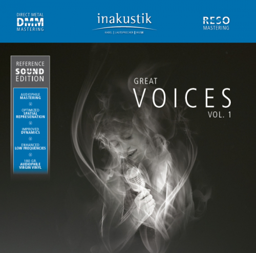 Inakustik Great Voices vol.I, 180 grams dubbel-LP i gruppen  hos Ljudfokus.se (406INA130003)