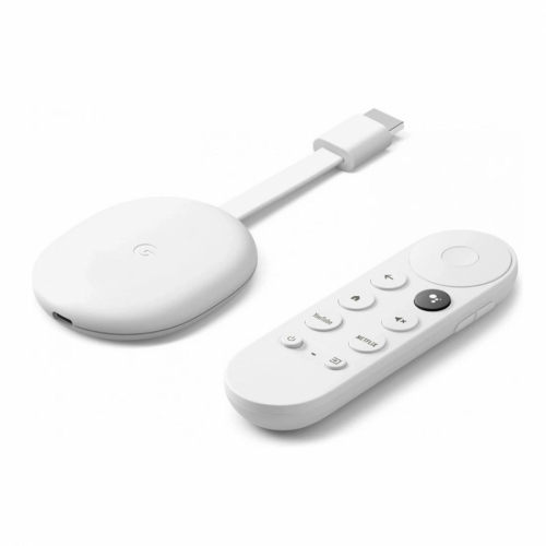Google Chromecast Gen 4 med Google TV i gruppen Mediaspelare / Bluray-spelare & Mediaspelare hos Ljudfokus.se (4501024806)