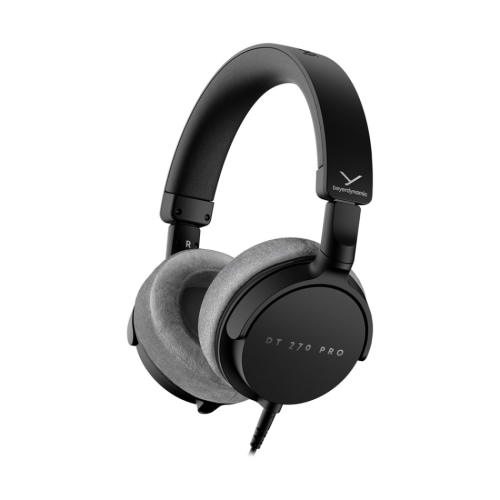 Beyerdynamic DT 270 PRO sluten over-ear hörlur, 45 Ohm i gruppen Hörlurar / Hörlurar med sladd hos Ljudfokus.se (645DT270PRO)