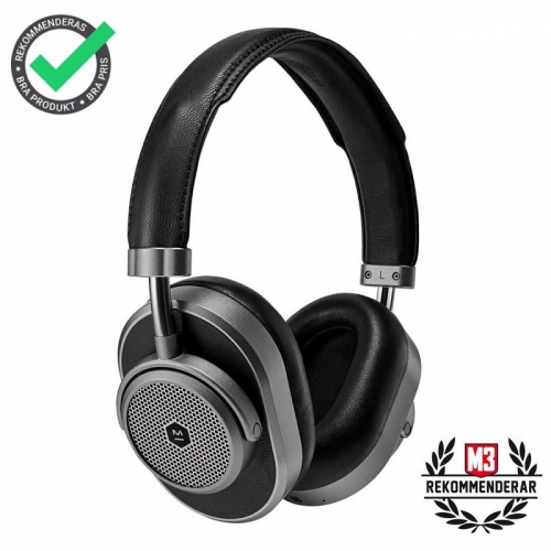 Master & Dynamic MW65 Over-Ear hrlurar med brusreducering, Gunmetal/silver i gruppen Hrlurar / Over-ear hrlurar hos Ljudfokus.se (656MW65G1)