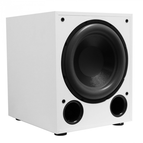 System One W-12 aktiv subwoofer, vit i gruppen Hgtalare / Subwoofers hos Ljudfokus.se (815W12W)