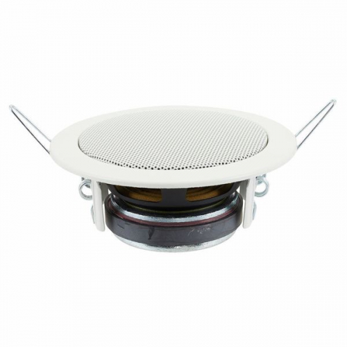 Visaton DL 8 - 8 Ohm inbyggnadshgtalare fr tak, styck vit i gruppen Installationsljud / Infllnadshgtalare hos Ljudfokus.se (83050098)