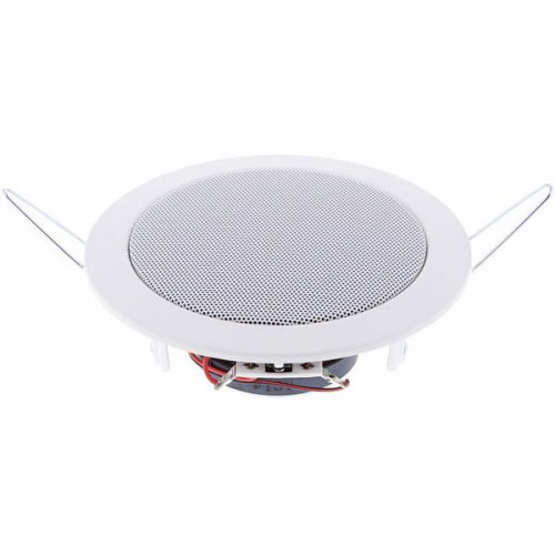 Visaton DL 10 - 8 Ohm inbyggnadshgtalare fr tak, styck vit i gruppen Installationsljud / Infllnadshgtalare hos Ljudfokus.se (83050110)