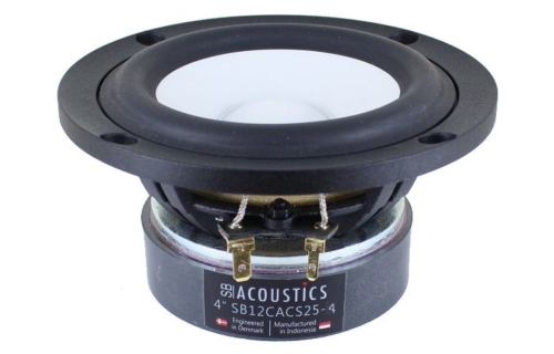 SB Acoustics SB12CACS25-4 högtalarelement bas/mellanregister 4