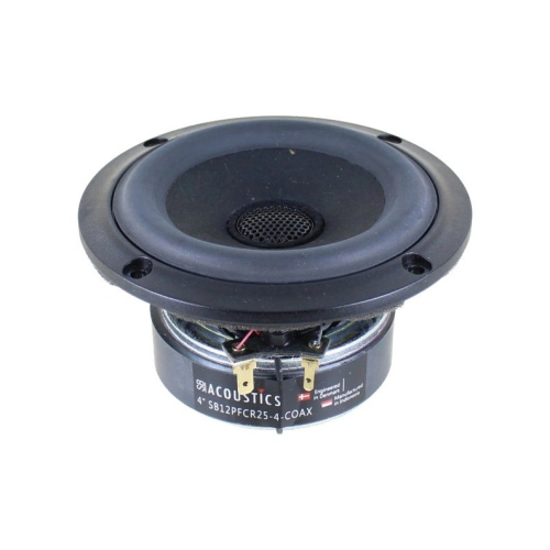 SB Acoustics SB12PFCR25-4-COAX, 4 tums koaxialhögtalare i gruppen Byggsats / Högtalarelement hos Ljudfokus (832SB12PFCR254COAX)