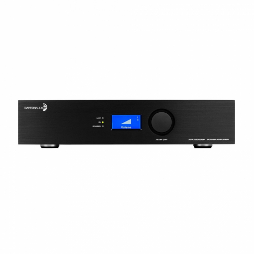 Dayton Audio APA1200DSP bryggkopplingsbart stereoslutsteg med DSP i gruppen Frstrkare / Stereofrstrkare hos Ljudfokus.se (860APA1200DSP)