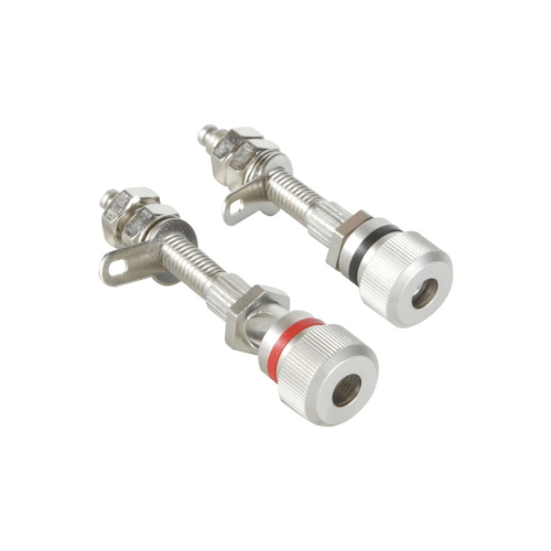 Dayton Audio BPA-38SN Högtalarterminaler Satin Nickel, par i gruppen Kablar / Kontakter & Adapterpluggar hos Ljudfokus.se (860BPA38SN)