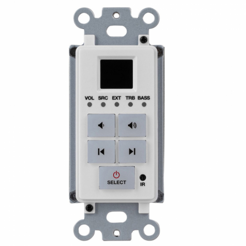 Dayton Audio DAX88 KEYPAD, vggmonteringsbar styrpanel i gruppen Installationsljud / Installationstillbehr hos Ljudfokus.se (860DAX88KP)