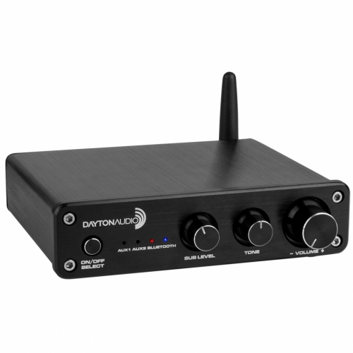 Dayton Audio DTA-2.1BT minifrstrkare med Bluetooth i gruppen Frstrkare / Stereofrstrkare hos Ljudfokus.se (860DTA21BT)