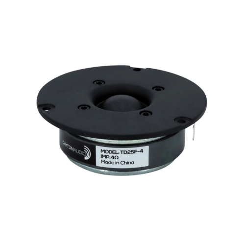 Dayton Audio TD25F-4 högtalarelement diskant 4 Ohm i gruppen Byggsats / Högtalarelement hos Ljudfokus.se (860TD25F4)