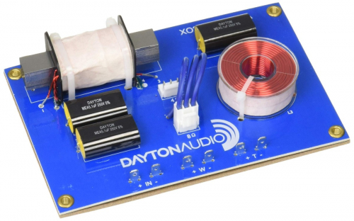 Dayton Audio XO2W-2K, delningsfilter 2-v�gs i gruppen Bygg sj�lv / Delningsfilter hos Ljudfokus.se (860XO2W2K)