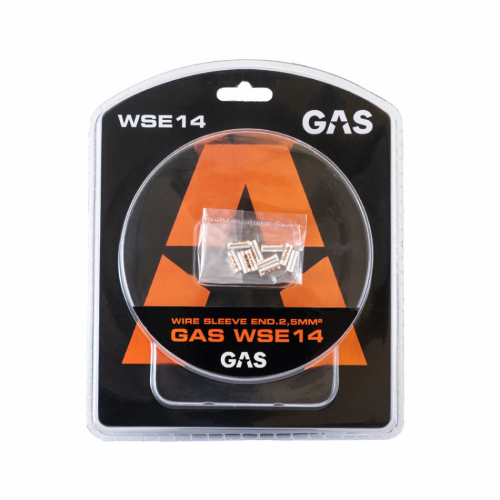 GAS WSE14 ndhylsor fr 2.5 mm hgtalarkabel, 10-pack i gruppen Byggsats / Bygg sjlv - Tillbehr hos Ljudfokus.se (910WSE14)