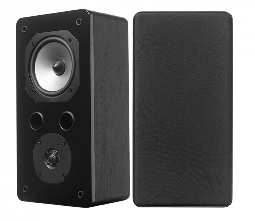 Dynavoice Challenger S-5 EX v.4 vägghögtalare, svart par Returexemplar i gruppen Kampanj / Fyndhörnan hos Ljudfokus.se (990S5EXBB1)